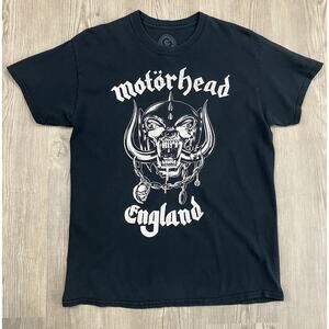 Motörhead England Graphic Print Short Sleeve Crewneck Tshirt Men’s Size M